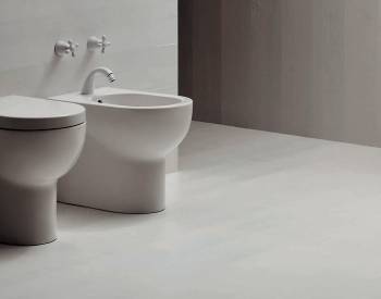 Bidet Nuvola filomuro rialzato h48 bianco lucido