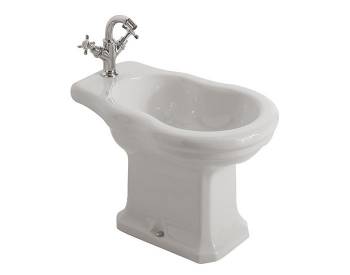 Bidet Paestum staccato da muro cm. 57x37 bianco lucido