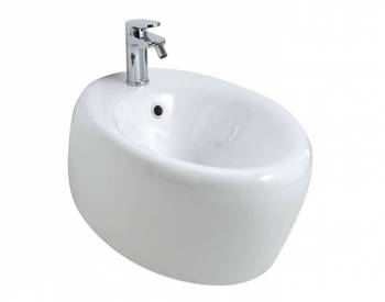 BIDET TOUCH SOSPESO 55x38.5 MONOFORO BIANCO