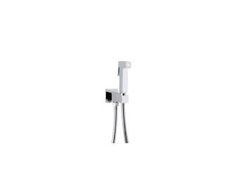 Kit doccetta bidet Square c/miscelatore cromo