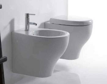 Sanitari sospesi Eden cm 53x36 con copriwater a discesa rallentata