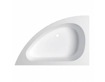 Guscio vasca Sharm ad incasso su muratura 150x100 angolare bianco