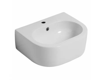 LAVABO FLO APPOGGIO/SOSPESO 60X42 MONOFORO BIANCO