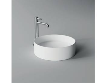 LAVABO HIDE APPOGGIO Ø 42 BIANCO