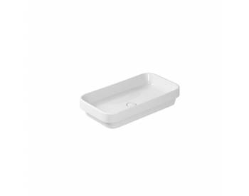 LAVABO MEG11 INCASSO SOPRAPIANO 70X38 h14 BIANCO