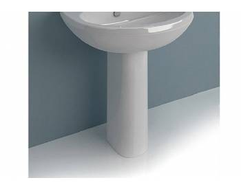 Colonna Donatello New per lavabo bianca lucida