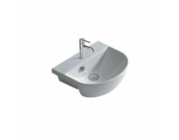 LAVABO M2 SEMINCASSO 43x35 h16 BIANCO