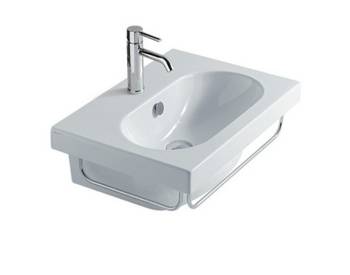 LAVABO EDEN SOSPESO 60x42 MONOFORO BIANCO