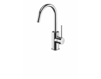 LIGHT MIX LAVABO CANNA ALTA CON SCARICO AUTOMATICO 1''/1/4 CROMO