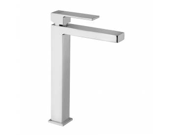 Miscelatore lavabo Twinkle alto senza scarico in ottone cromo