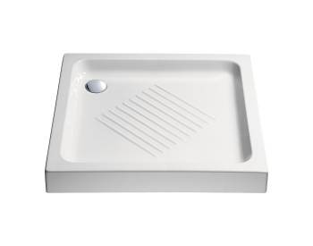 Piatto doccia H10 75x75 bianco