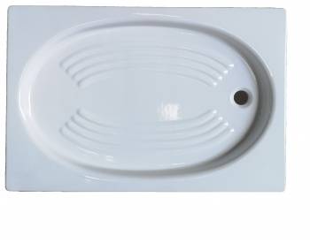 PIATTO DOCCIA 80x120 GSI h.11 BIANCO (PIL. 60 mm. NON INCLUSA)