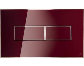 Placca di comando Style magnetica bordeaux