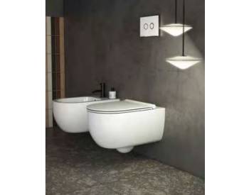 MODE 53 NEW COMPOSIZIONE SANITARI SOSPESI SENZA BRIDA C/ COPRIWC SOFTCLOSE