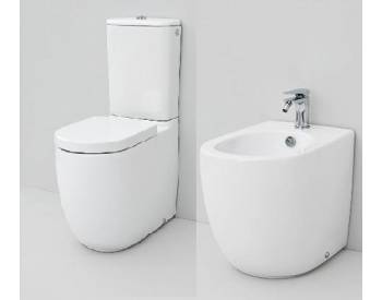 Sanitari File 2.0 monoblocco senza brida con sedile sottile softclose cm. 67
