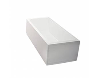 VASCA CALOS 2.0 RETTANGOLARE CON TELAIO E PANNELLO FRONT. E LAT. 180x80 BIANCO