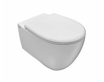 VASO BOWL+ SOSPESO 55x38 FISSAGGI INCLUSI BIANCO