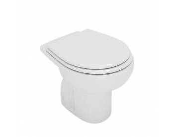 VASO CLEAN 51X37 SCARICO TERRA BIANCO