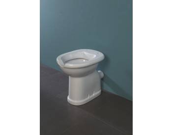 VASO DISABILI CONFORT 52X37 5 h.49 C/APERTURA FRONTALE SCARICO PARETE BIANCO