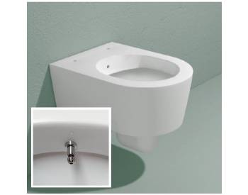 Vaso/bidet sospeso mini Link cm 48,5 bianco lucido