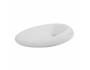 Lavabo Touch appoggio/sospeso 90x45 in ceramica bianco lucido