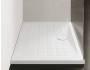 Piatto doccia Cube in ceramica h.4 quadrato cm. 80x80 bianco lucido