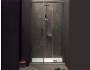 Porta doccia saloon cincillà con anticalcare FPSL60 cm 100