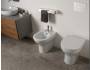 Sanitari speed filomuro wc senza brida con sedile in termoindurente