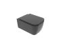 Water Brio sospeso senza brida (rimless) cm. 52,5x36 nero lucido